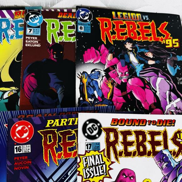 Rebels ‘94 0 1-18 Set Lobo Team R.E.B.E.L.S. DC Comics - Picture 3 of 8